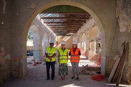 Las obras de rehabilitación de San Isidoro del Campo arrojan luz sobre la zona de labor del monasterio