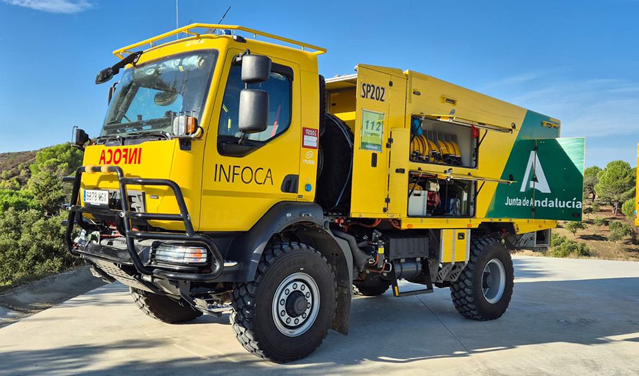 La Junta amplía la fase de emergencia del Plan Infoca a Sevilla por un incendio forestal en Guillena