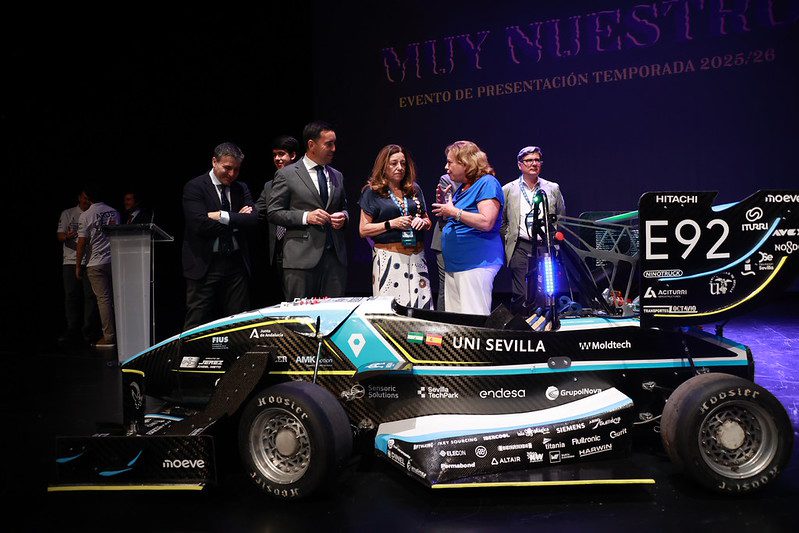 La Diputación respalda el proyecto ARUS, el equipo de la Universidad de Sevilla en la élite de la fórmula 1 universitaria internacional