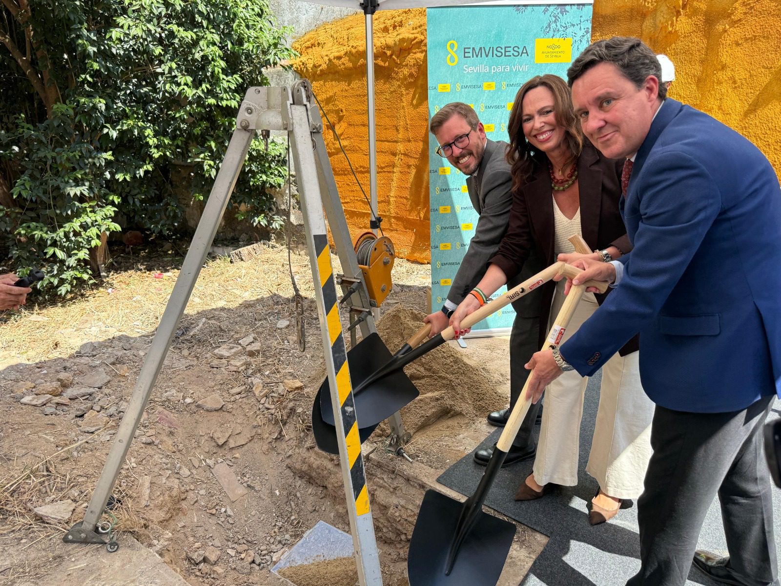 El Ayuntamiento de Sevilla, a través de Emvisesa, inicia las obras de la promoción “Pedro de Madrid” en el distrito Cerro-Amate