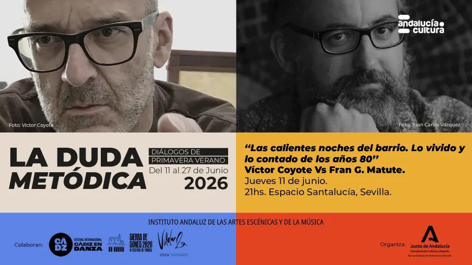 Víctor Coyote y Fran G. Matute inauguran en Sevilla la tercera edición de ‘La Duda Metódica’