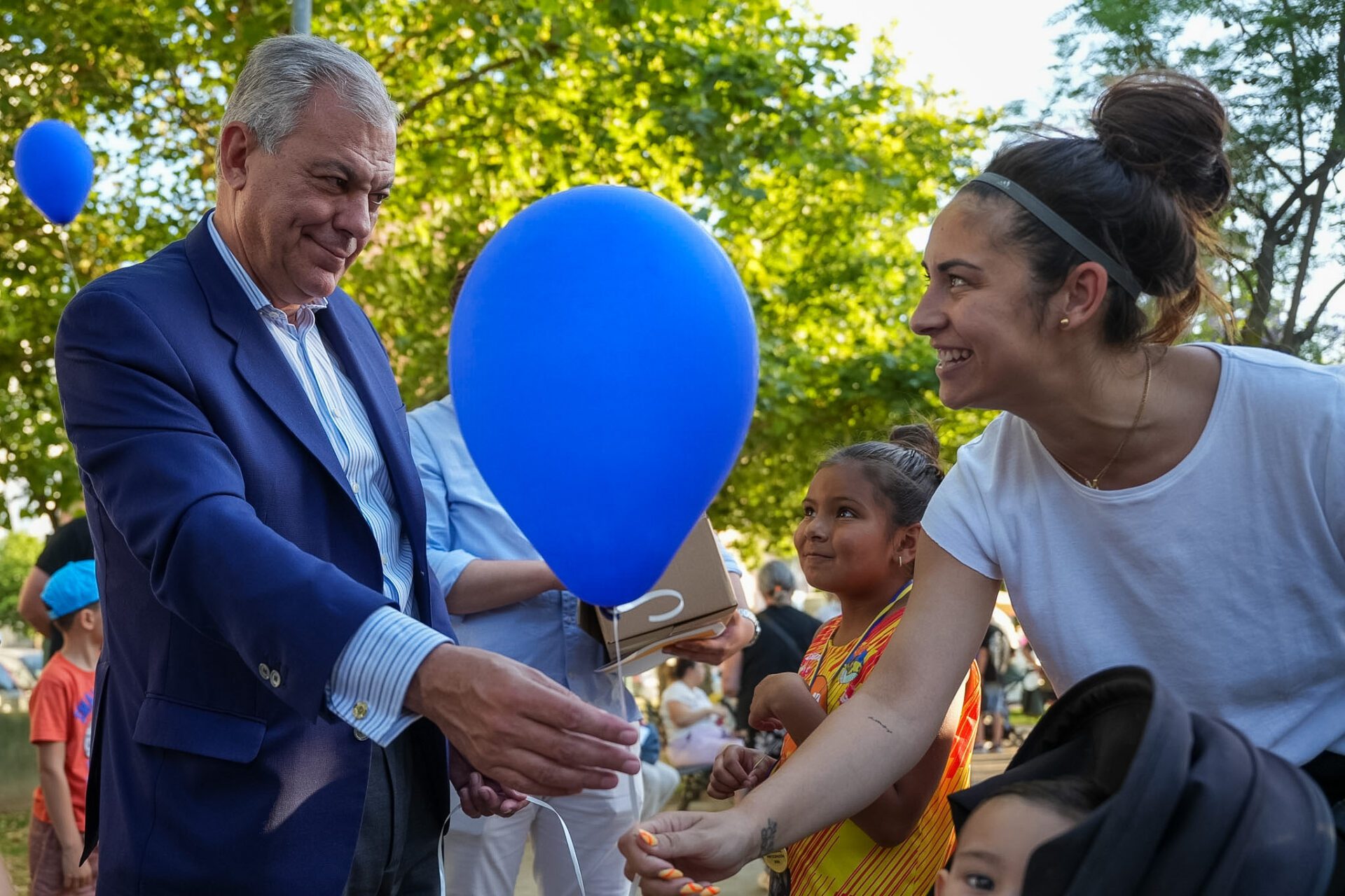 El Gobierno de Sanz avanza en la renovación de los parques infantiles de Sevilla con cuatro nuevas áreas singulares