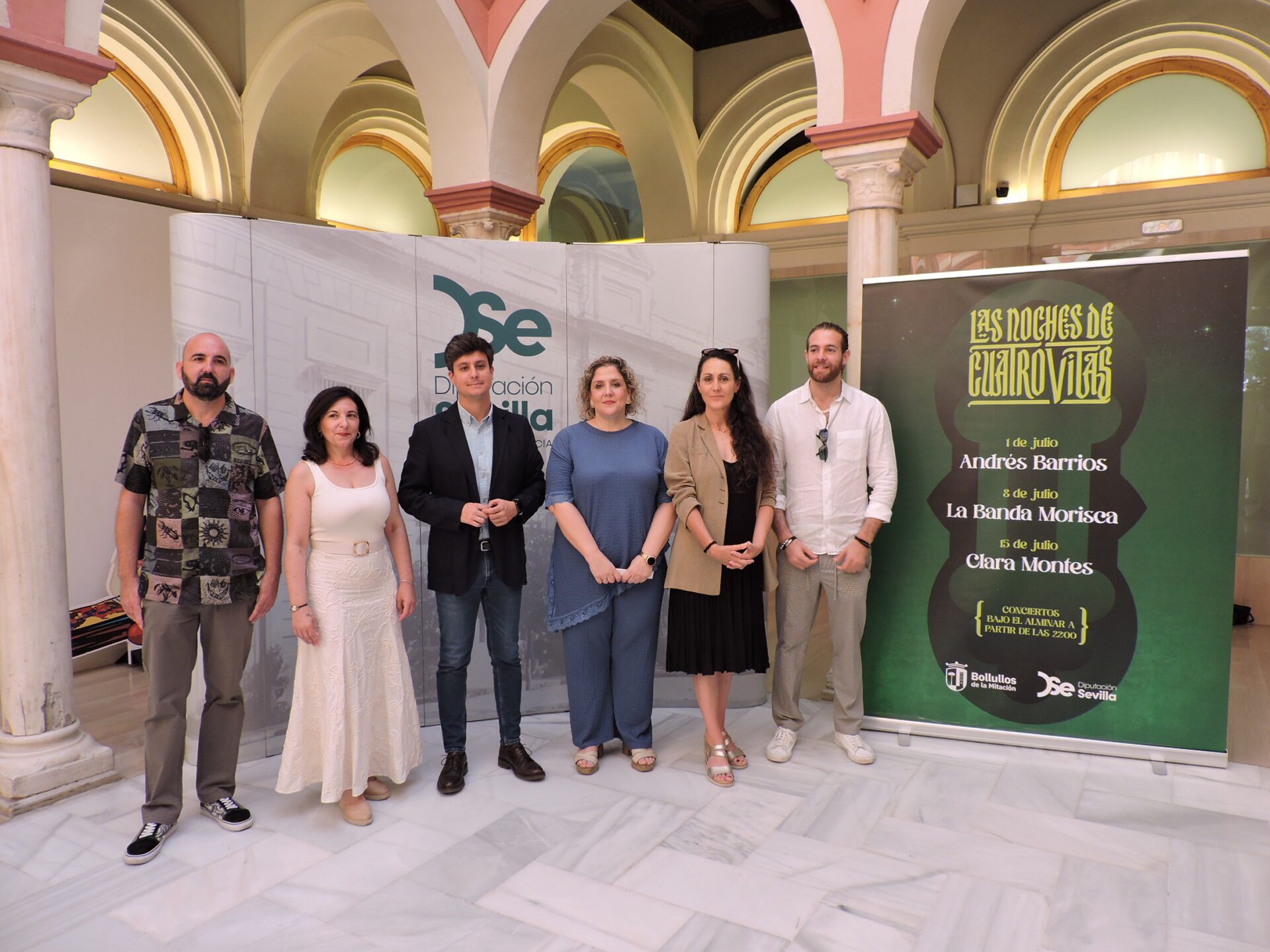 La Casa de la Provincia acoge la presentación de la X edición de ‘Las Noches de Cuatrovitas’ de Bollulos de la Mitación