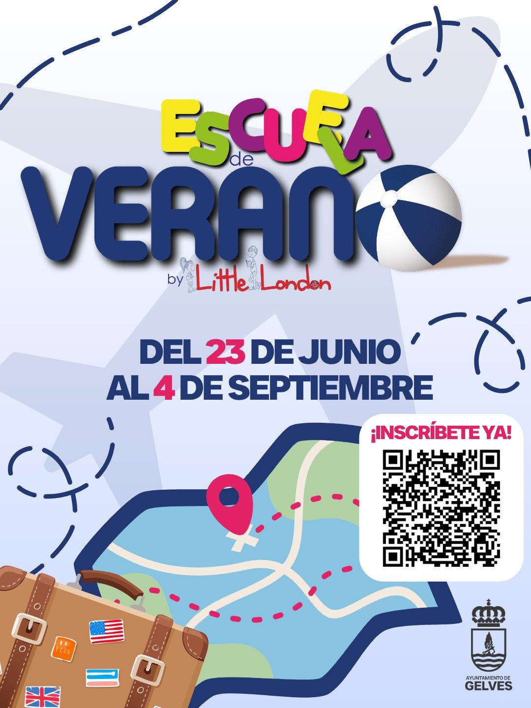 Abierto el plazo de inscripción para la Escuela de Verano Municipal de Gelves 2026