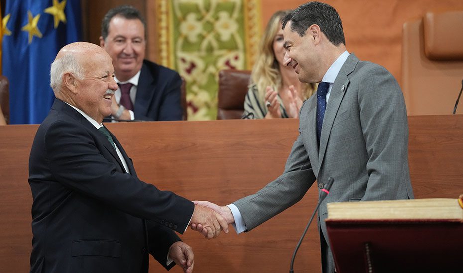 Andalucía inicia su XIII Legislatura con la sesión de constitución del Parlamento y la elección de la Mesa