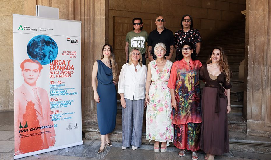 Manuela Carrasco, el Ballet Flamenco de Andalucía y el 30 aniversario de ‘Omega’ celebran la 25 edición de ‘Lorca y Granada en los Jardines del Generalife’