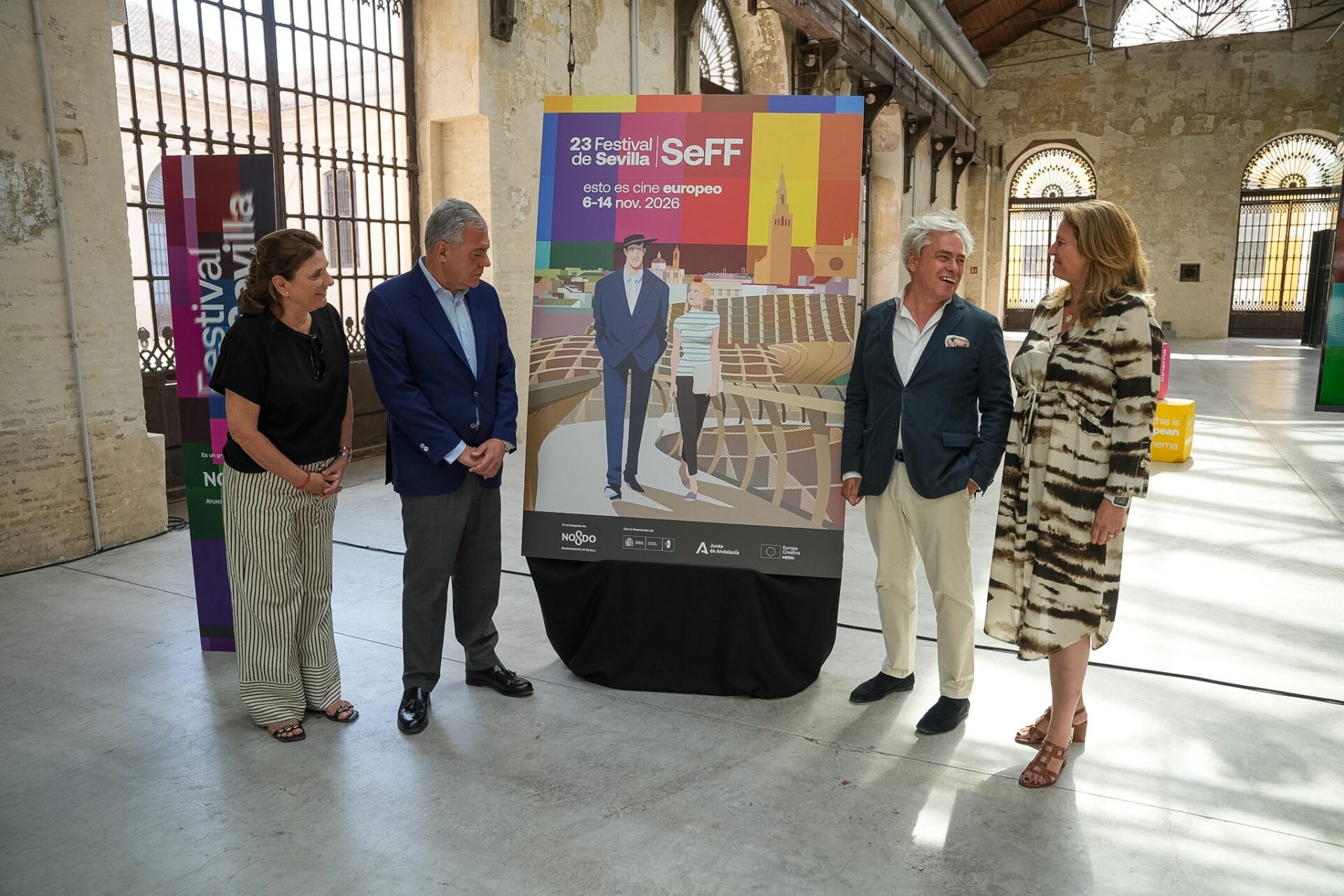 Godard se asoma a las Setas en el cartel de la XXIII edición del Festival de Sevilla