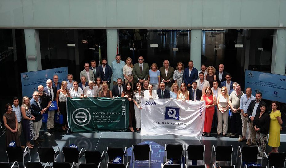 Andalucía es la comunidad con mayor número de certificaciones turísticas Q y S de calidad y sostenibilidad