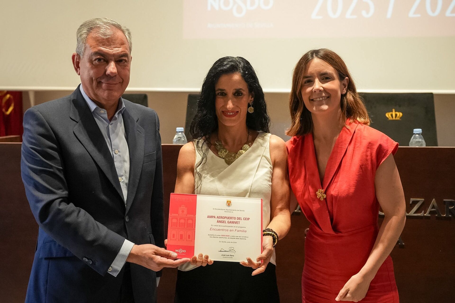 José Luis Sanz clausura los “Encuentros en Familia” de la que se han beneficiado cerca de 200 familias de 19 centros educativos de Sevilla