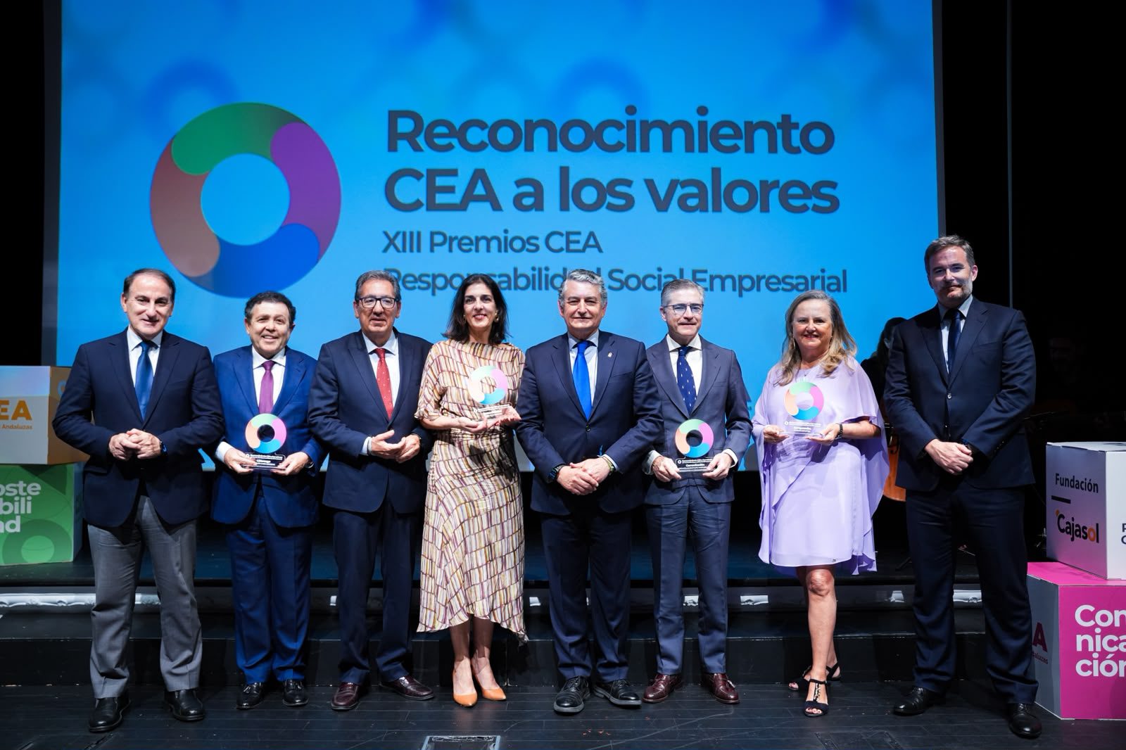 Horse Powertrain, Fuerte Group Hotels, Coca-Cola Europacific Partners Iberia y Joaquín Caro Ledesma, distinguidos en el Reconocimiento CEA a los Valores XIII Premios a la Responsabilidad Social Empresarial – Confederación de Empresarios de Andalucía