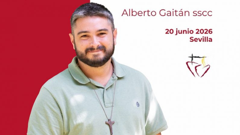 La congregación de los Sagrados Corazones celebra los votos perpetuos de Alberto Gaitán el sábado, 20 de junio