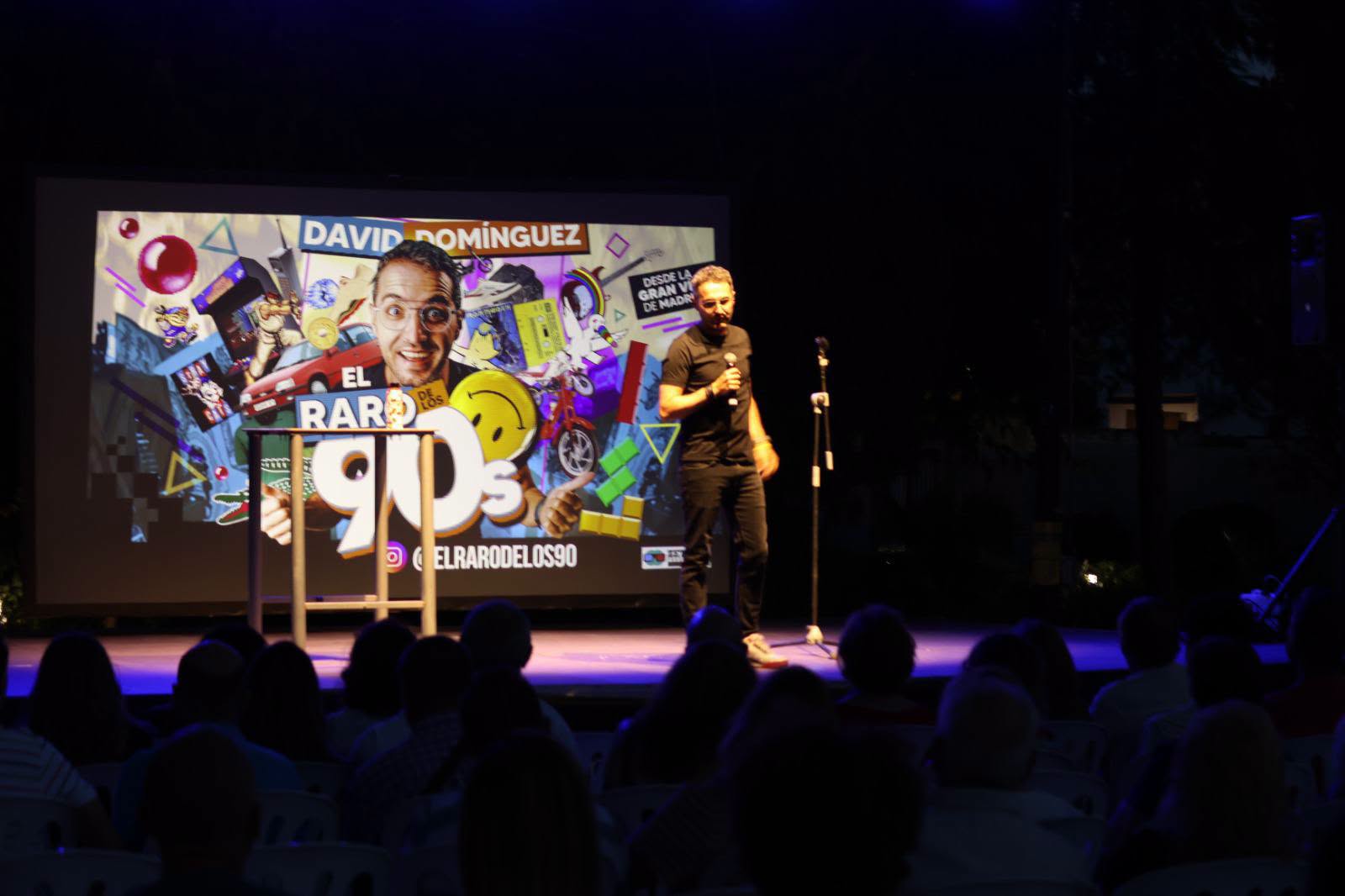 David Domínguez protagoniza una nueva noche de humor en el Río Suena Fest