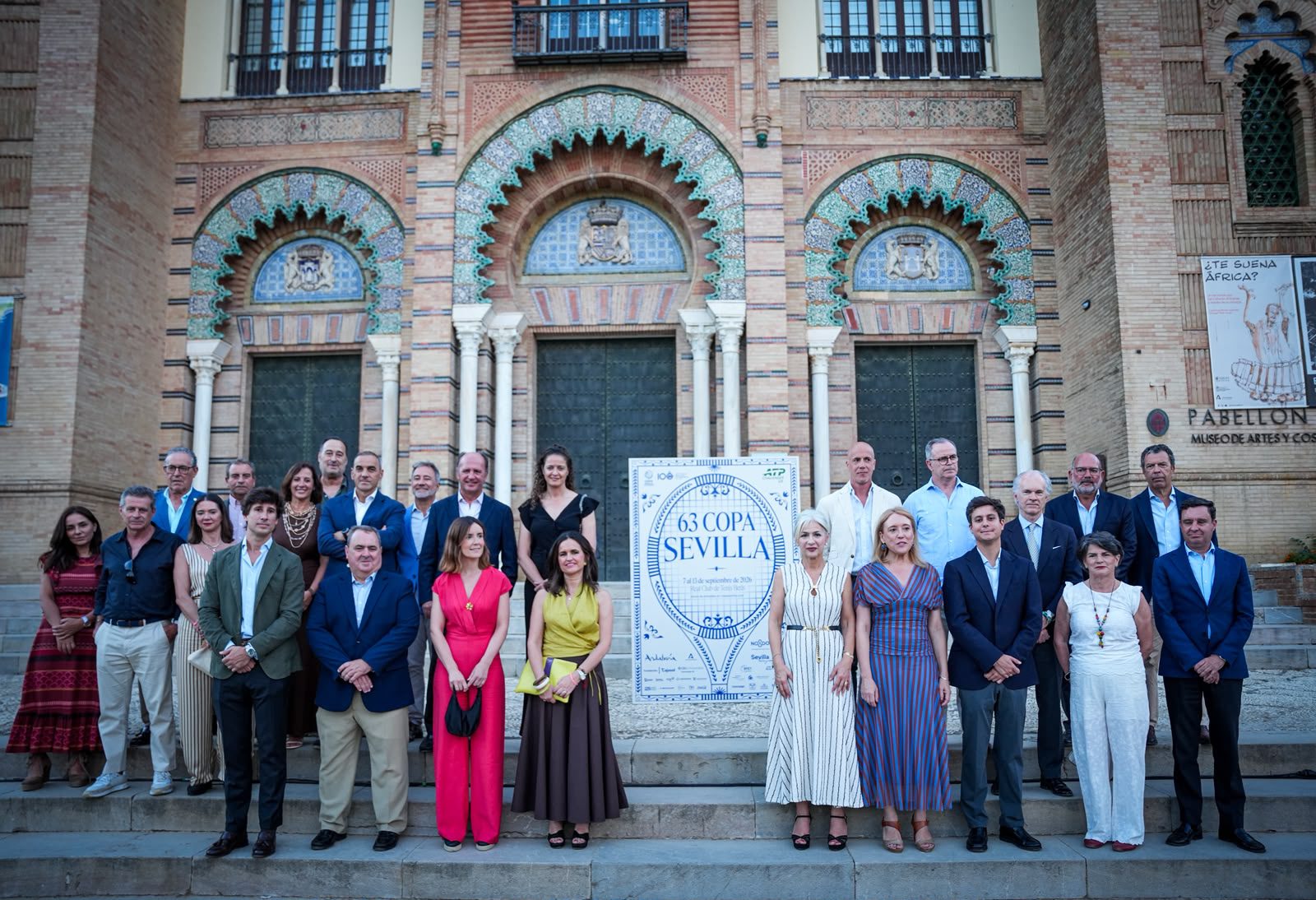 Casimiro Fernández hace un llamamiento «a la provincia, para que en septiembre disfrutemos de la Copa Sevilla de Tenis. Lo que se vivirá en las pistas no va a defraudar a nadie»