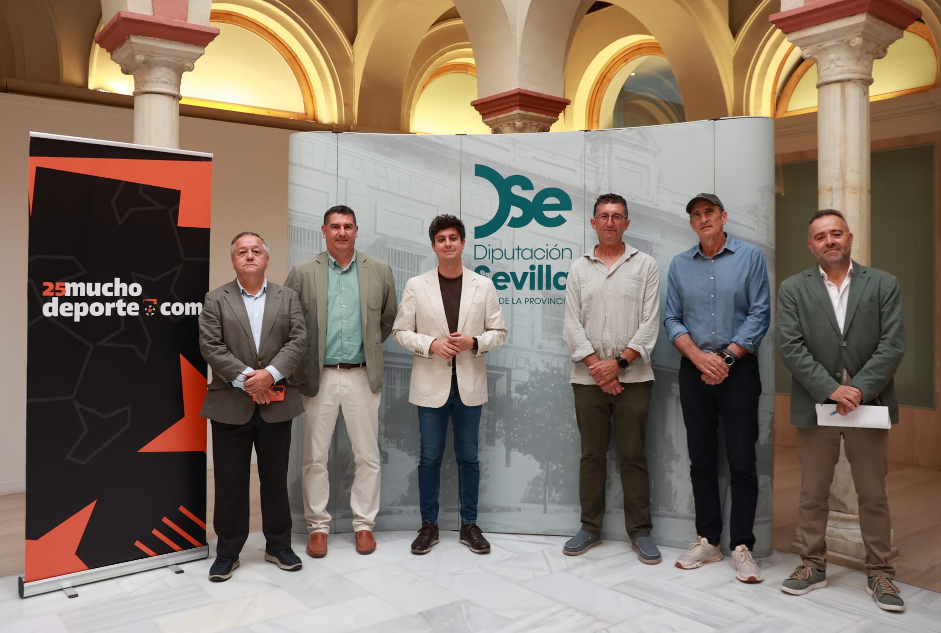 La Diputación acompaña al Club Muchodeporte en su relanzamiento en la Casa de la Provincia
