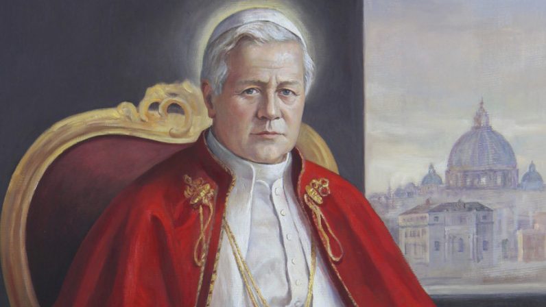 La Parroquia de San Pío X estrena un retrato de su santo titular