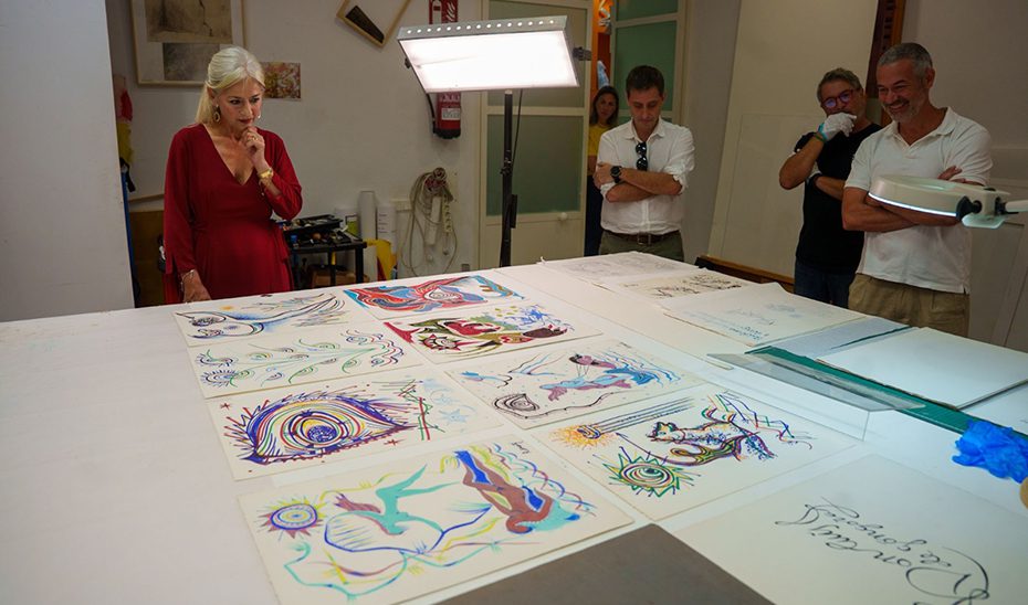 La Consejería de Cultura incorpora una obra inédita de Rafael Alberti a la colección del CAAC