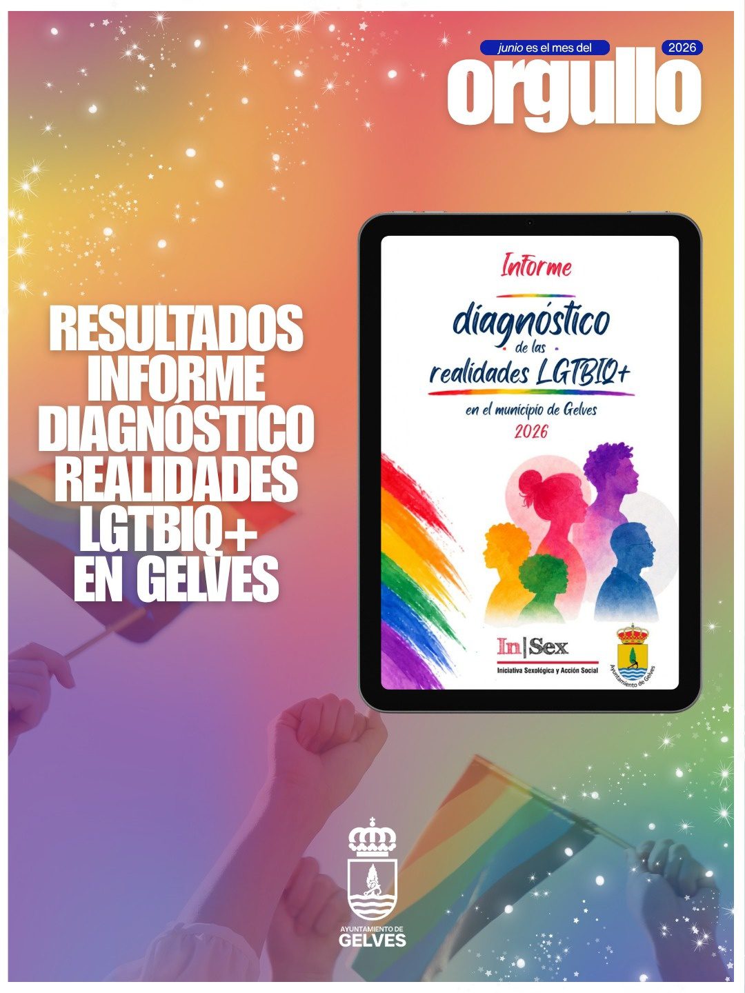 Resultados del informe diagnóstico sobre la situación actual del colectivo LGTBIQ+ en Gelves