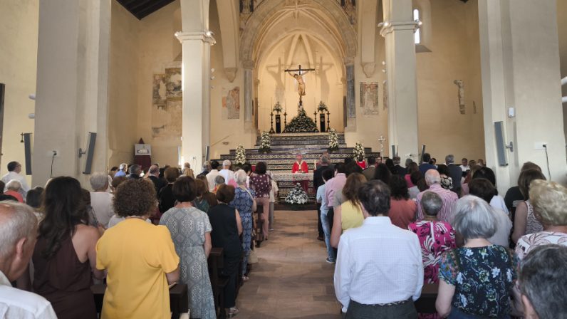 Sanlúcar la Mayor celebra un año dedicado a la Eucaristía en conmemoración del 775 aniversario de la restauración del culto cristiano en la localidad