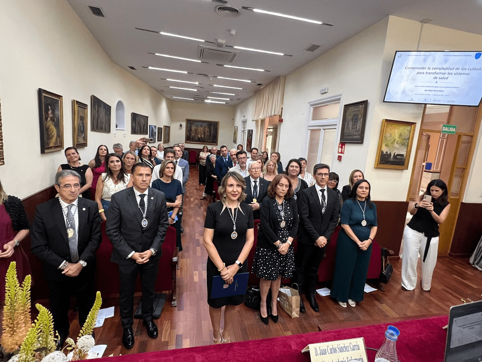 Ana María Porcel, primera catedrática de Enfermería de la US, ingresa en la Academia Andaluza de Enfermería