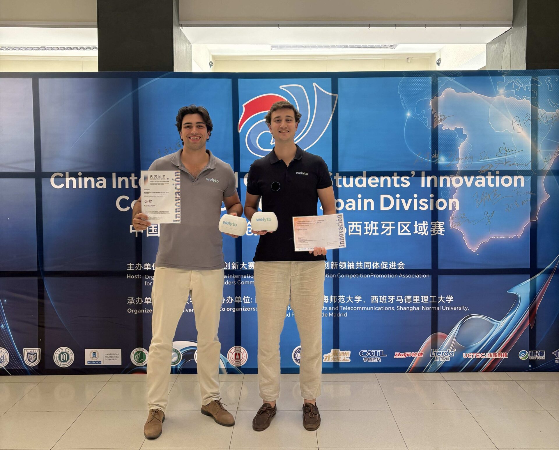 La startup ‘antisoledad’, en la final de la China Internacional College Students´ Innovation Competition