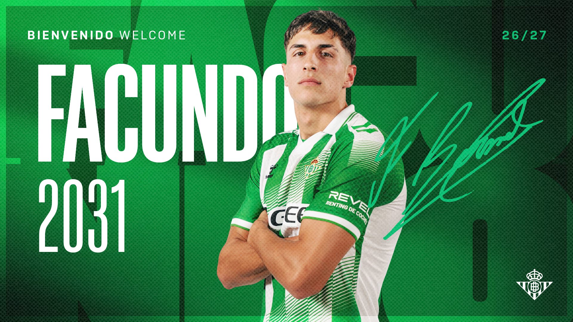 Facundo Bernal, primer fichaje del Real Betis para la próxima temporada