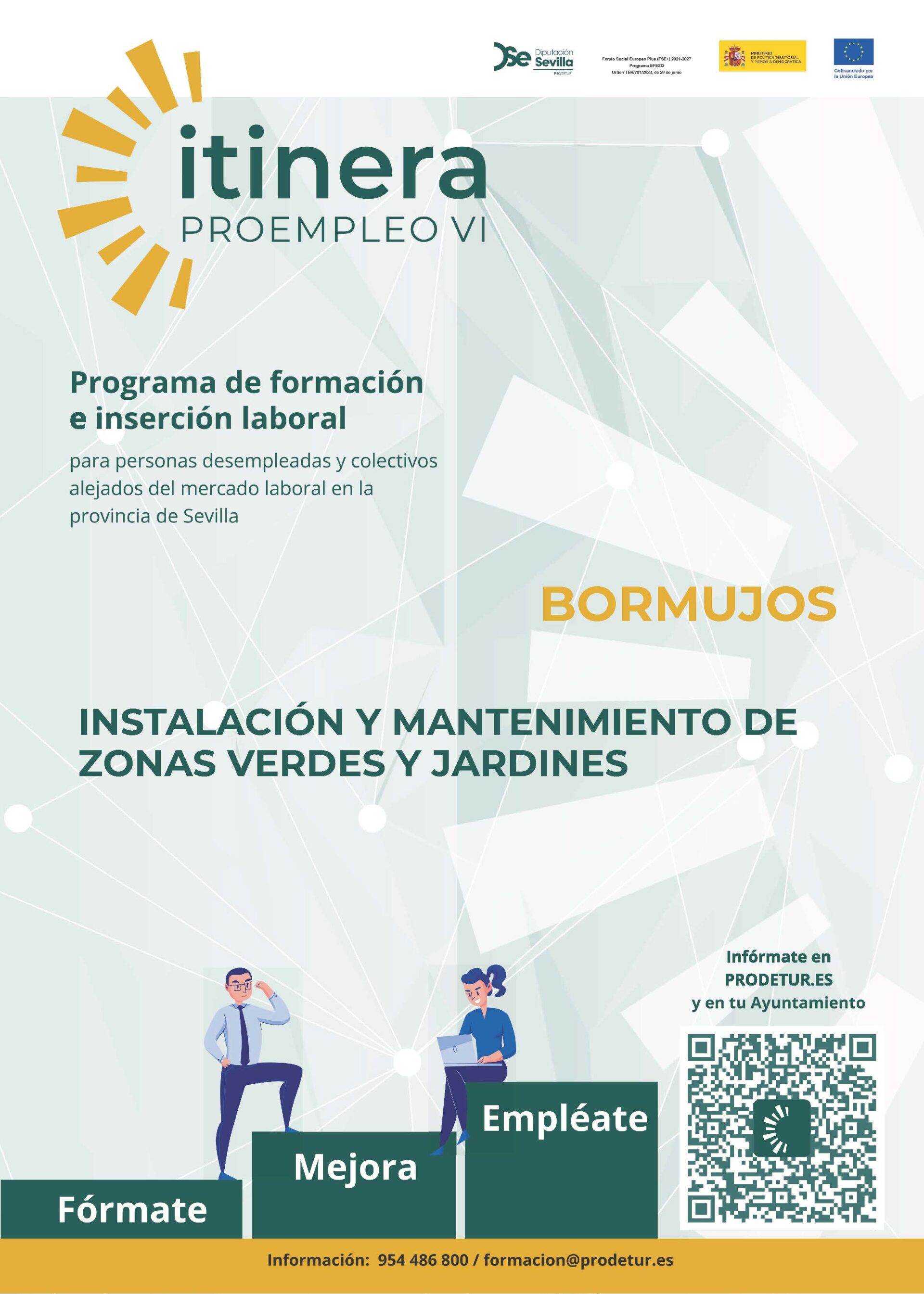 ABIERTO EL PLAZO DEL PROGRAMA DE INSERCIÓN LABORAL PARA ZONAS VERDES Y JARDINES