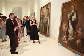 La Consejería de Cultura completa la restauración de los lienzos de Murillo del Museo de Cádiz que proceden del convento de Capuchinos