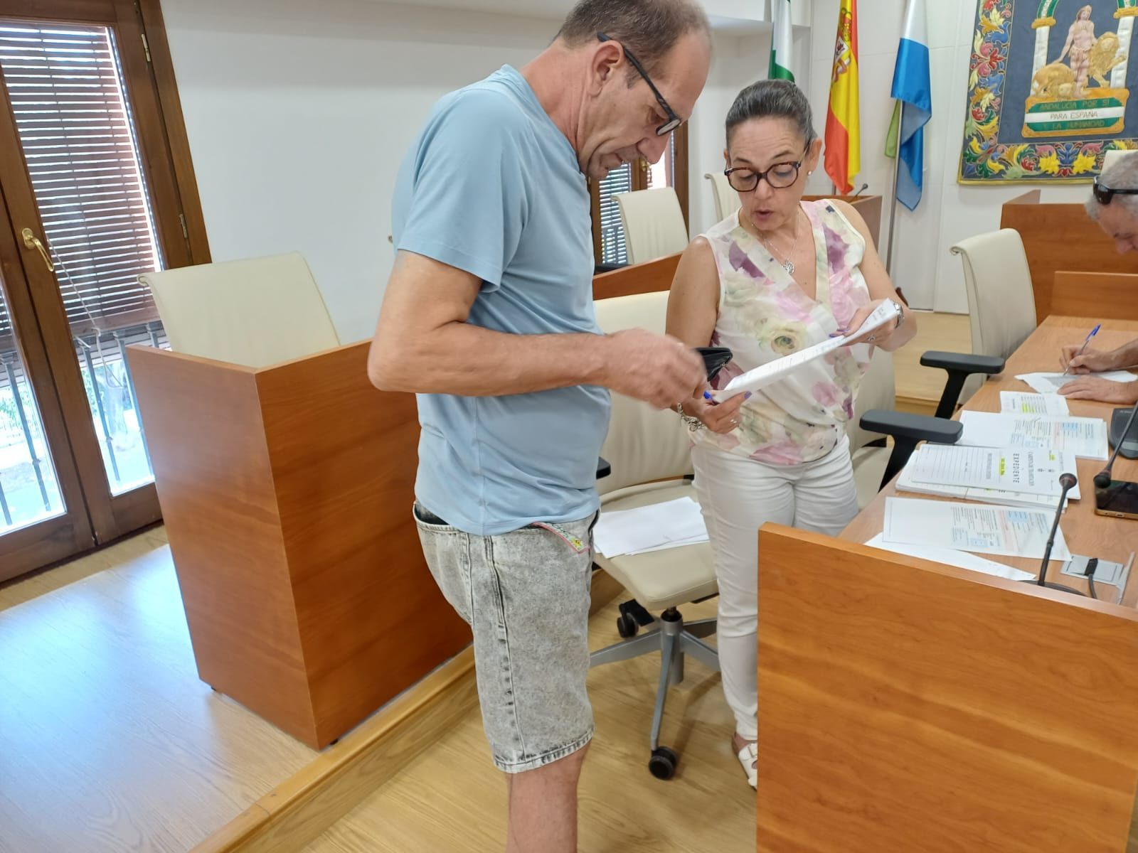 Se incorpora al trabajo el primer grupo de personas beneficiarias del Programa Extraordinario para la Prevención de la Exclusión Social en Gelves