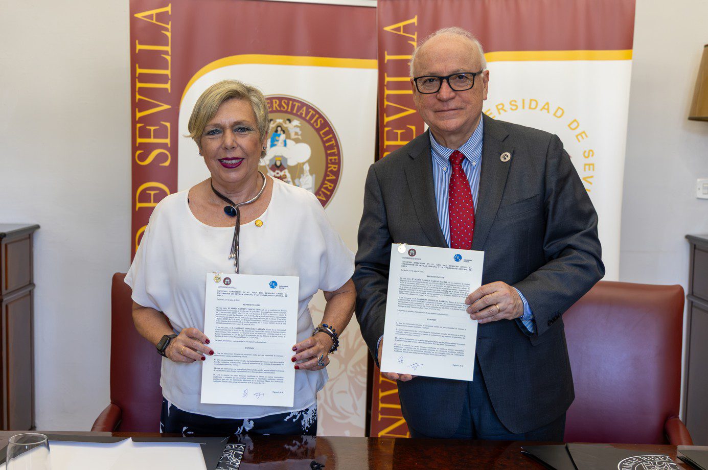 La US refuerza la cooperación internacional en el ámbito del Derecho con la Universidad Central de Chile