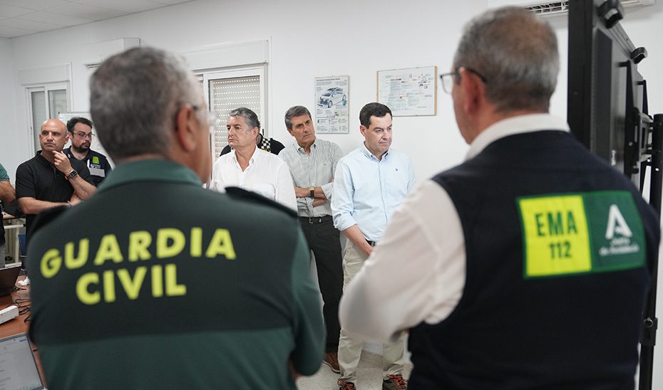Moreno lamenta la «tragedia mayúscula» del incendio de Los Gallardos y pide extremar las precauciones