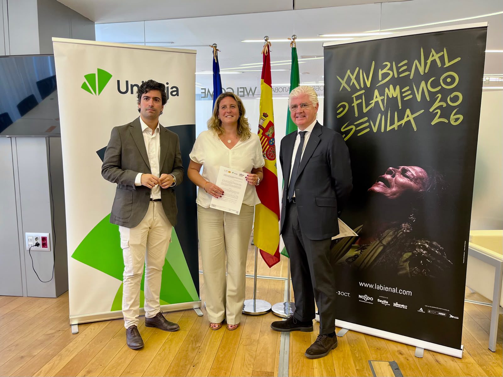 La XXIV Bienal de Flamenco suma el respaldo de Unicaja como patrocinador