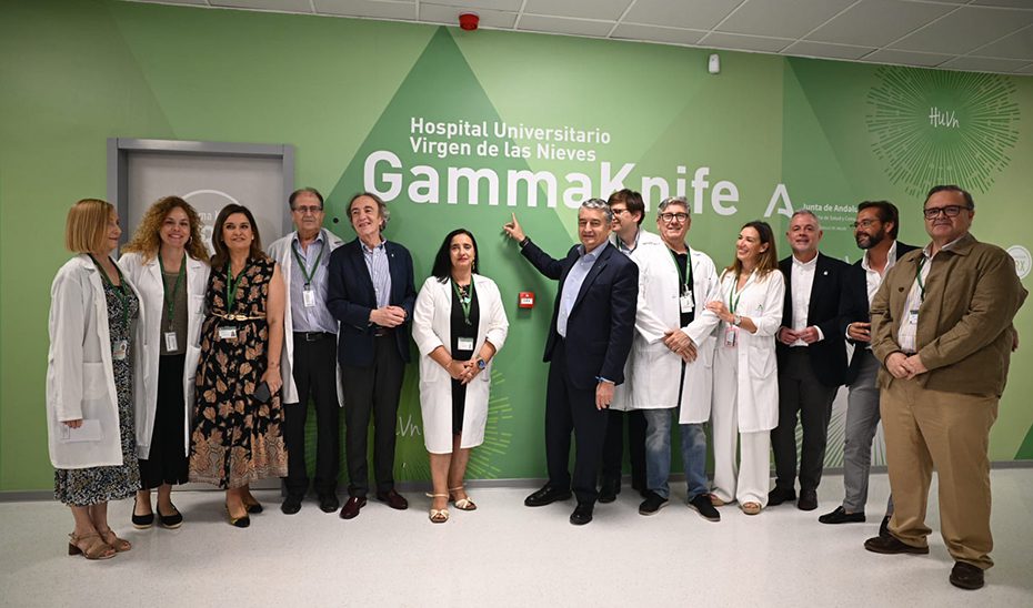 Andalucía supera los 1.000 pacientes operados mediante radiocirugía con GammaKnife en el Virgen de las Nieves