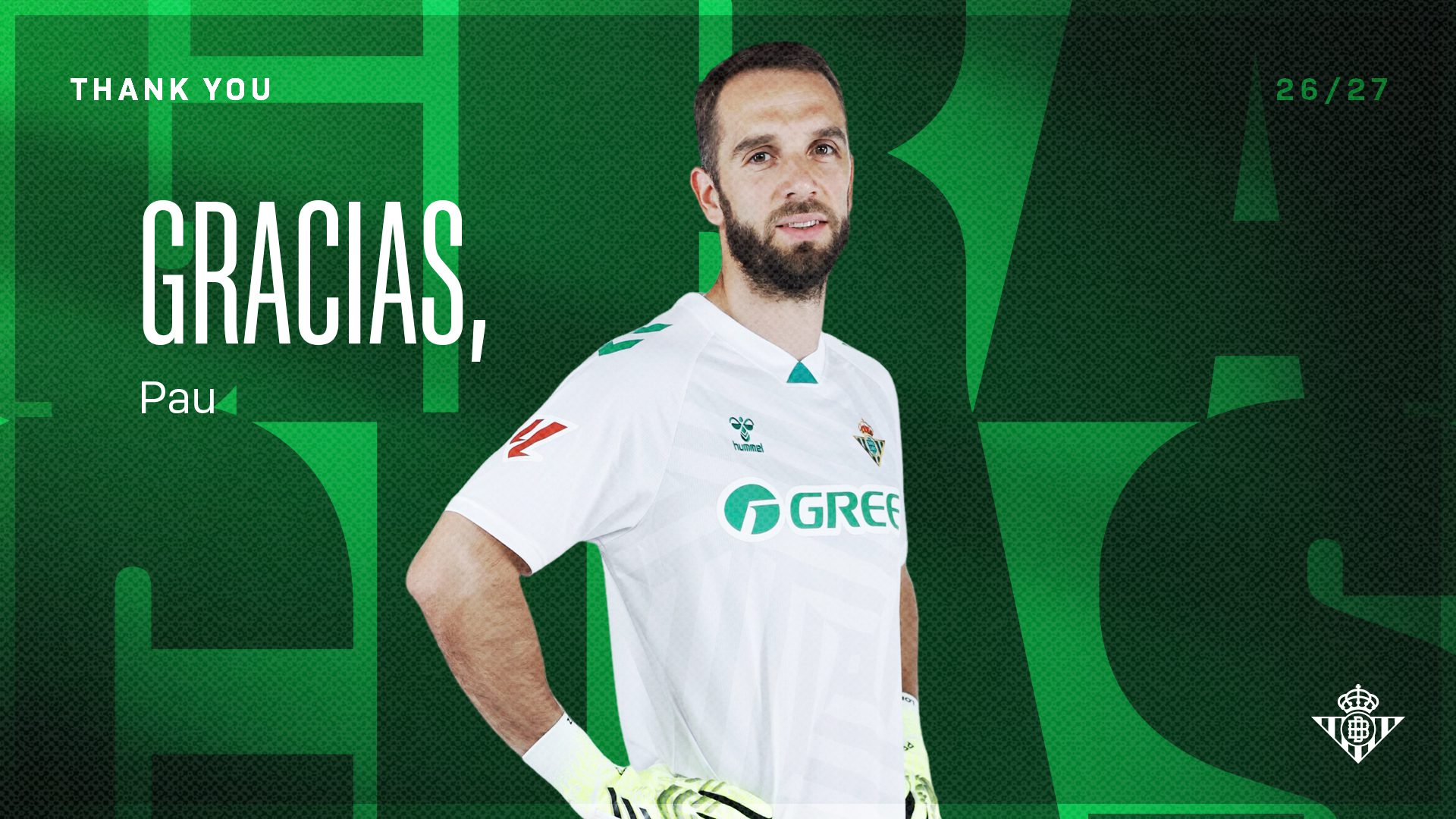 Pau López deja de pertenecer al Real Betis