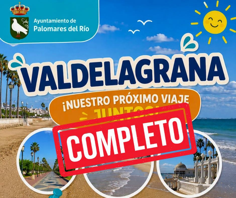 ¡Todas las plazas completas para la salida a la playa de #Valdelagrana del próximo miércoles 22 de julio!
