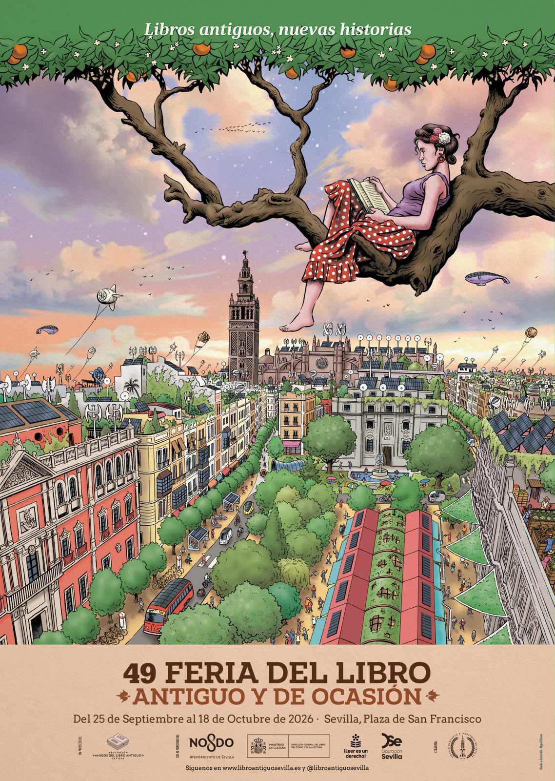 El escritor colombiano Héctor Abad Faciolince pregonará la 49 edición de la Feria del Libro Antiguo y de Ocasión de Sevilla