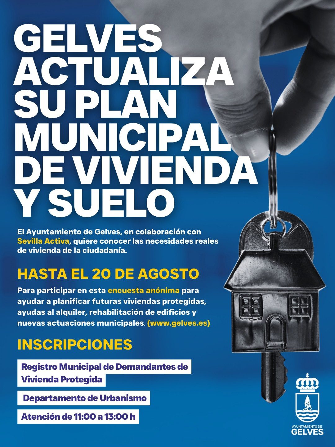 Gelves inicia la actualización de su Plan Municipal de Vivienda y Suelo para responder a las necesidades reales de la ciudadanía