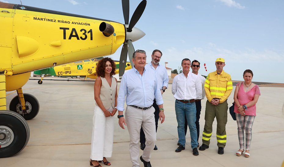 La Junta inaugura el nuevo aeródromo de Cabeza Aguda en Villaviciosa de Córdoba