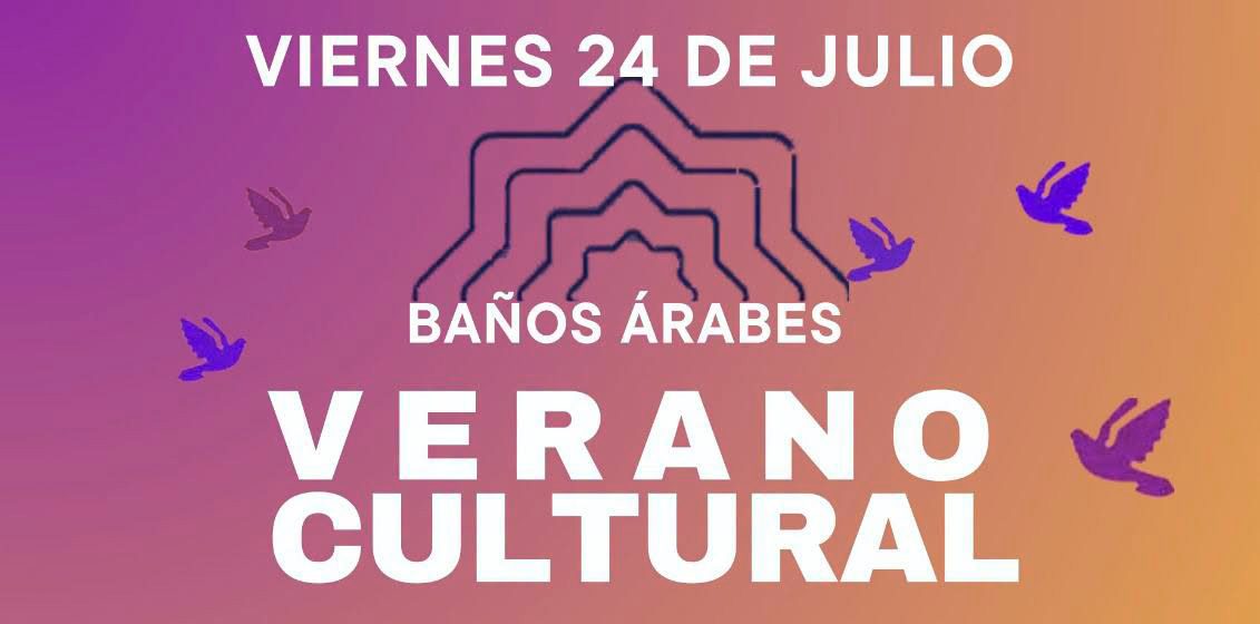 ¡No te pierdas la siguiente cita del Verano Cultural, este viernes en los Baños Árabes de Palomares del Río!