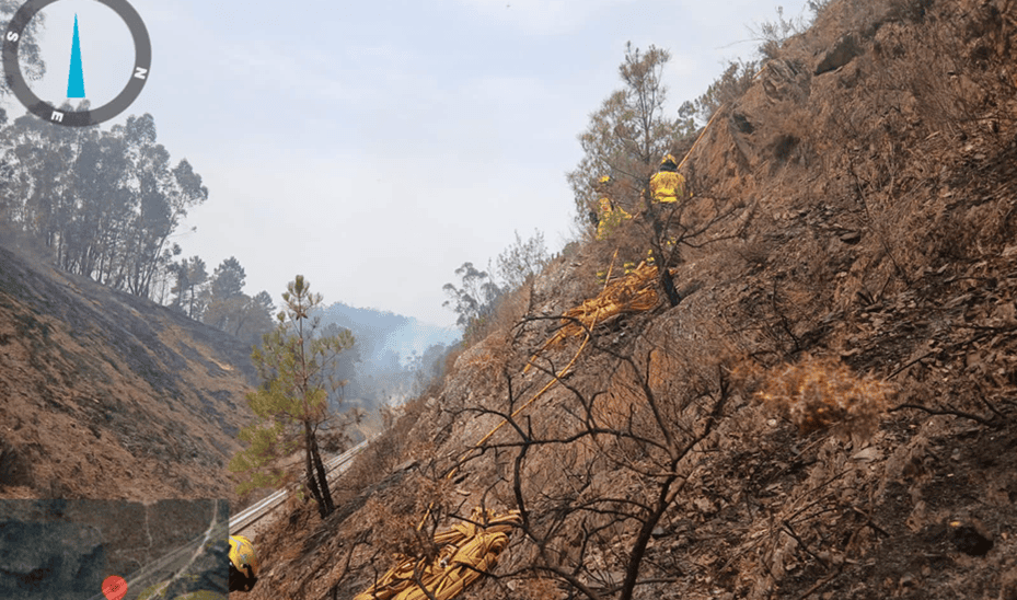 Desciende a fase de preemergencia el Plan Infoca tras quedar estabilizado el incendio de Almonaster