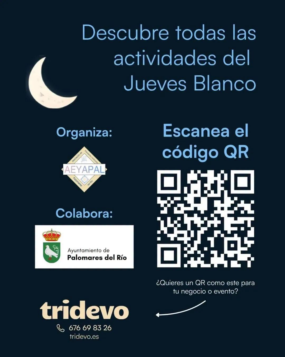 !Llega una nueva edición del #JuevesBlanco en Palomares del Río!