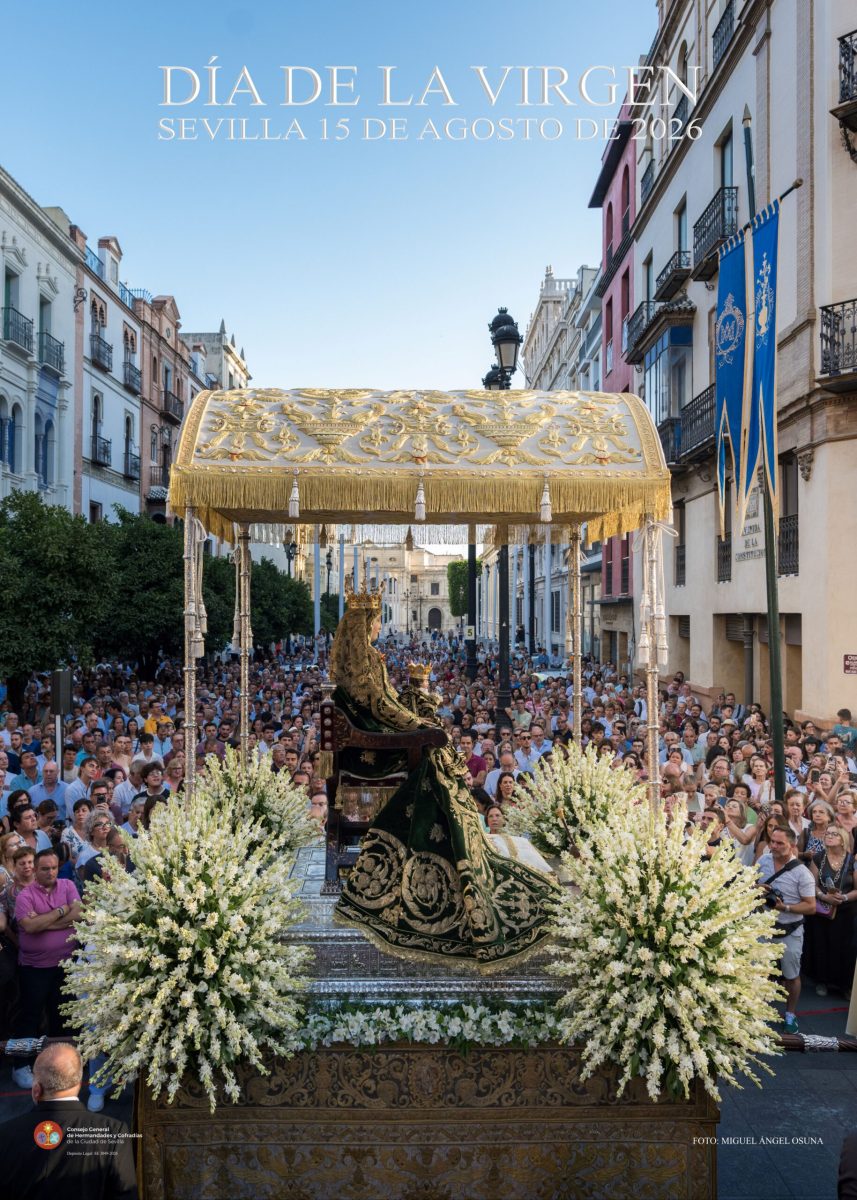 UNA FOTOGRAFÍA DE MIGUEL ÁNGEL OSUNA ILUSTRA EL CARTEL DEL DÍA DE LA VIRGEN 2026
