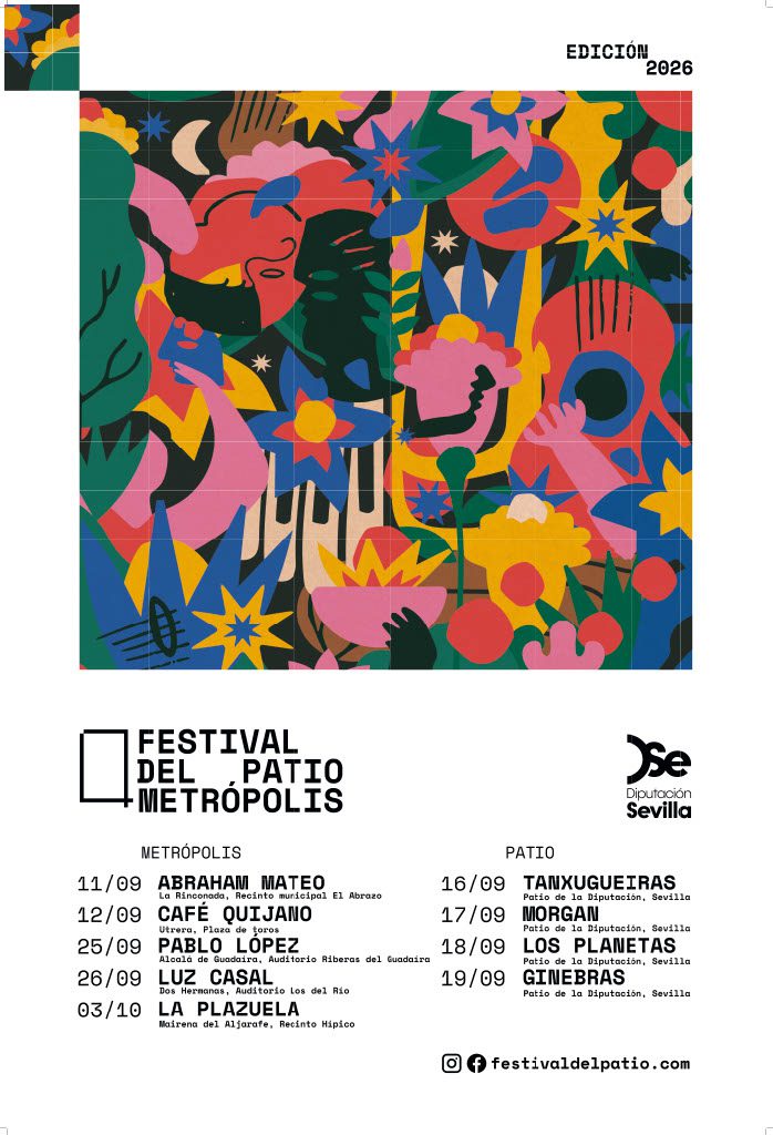 Las entradas para el Festival del Patio + Metrópolis 2026 salen a la venta a partir del 27 de julio