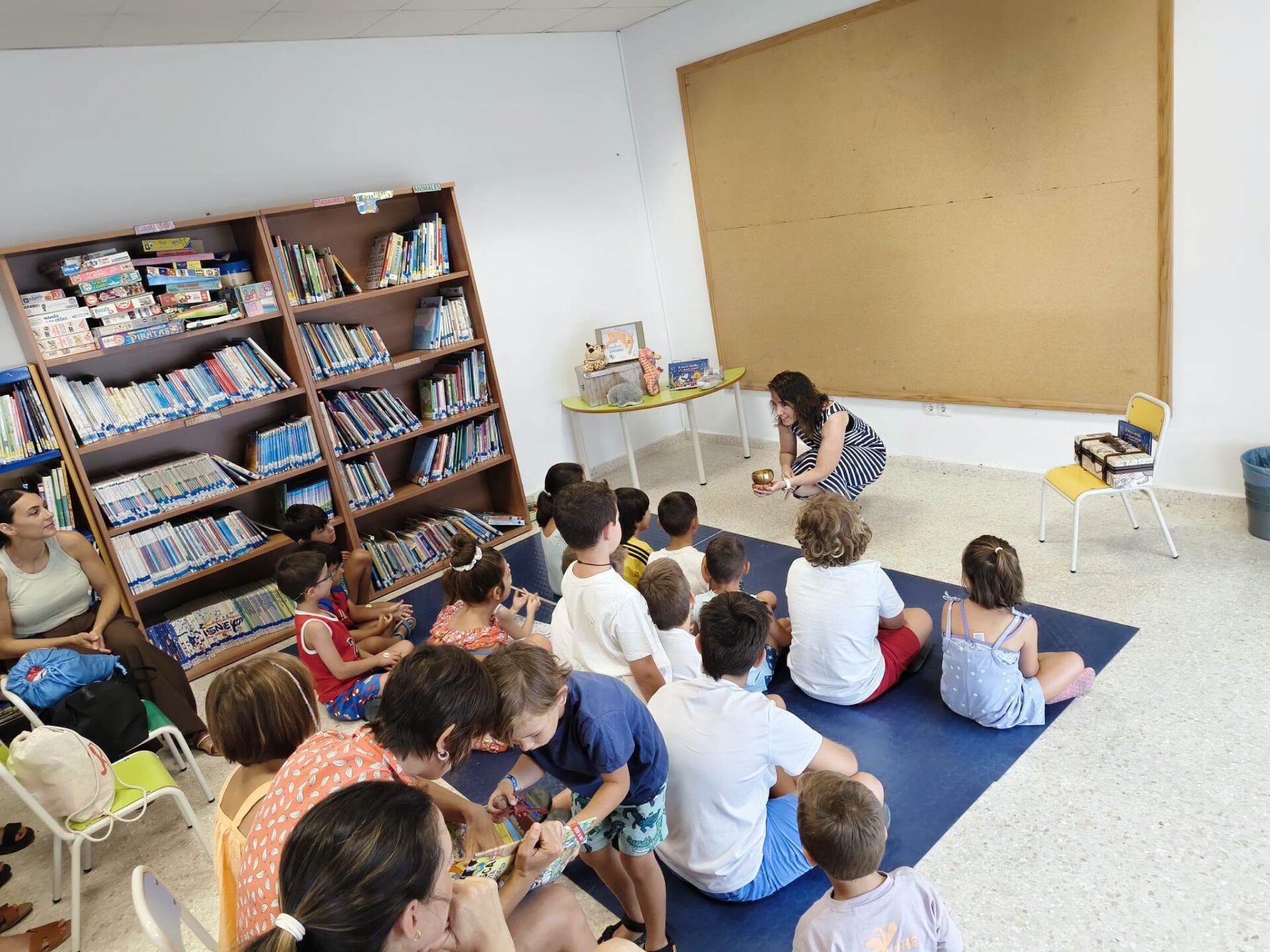 La Biblioteca Municipal acoge con éxito una nueva sesión de cuentacuentos