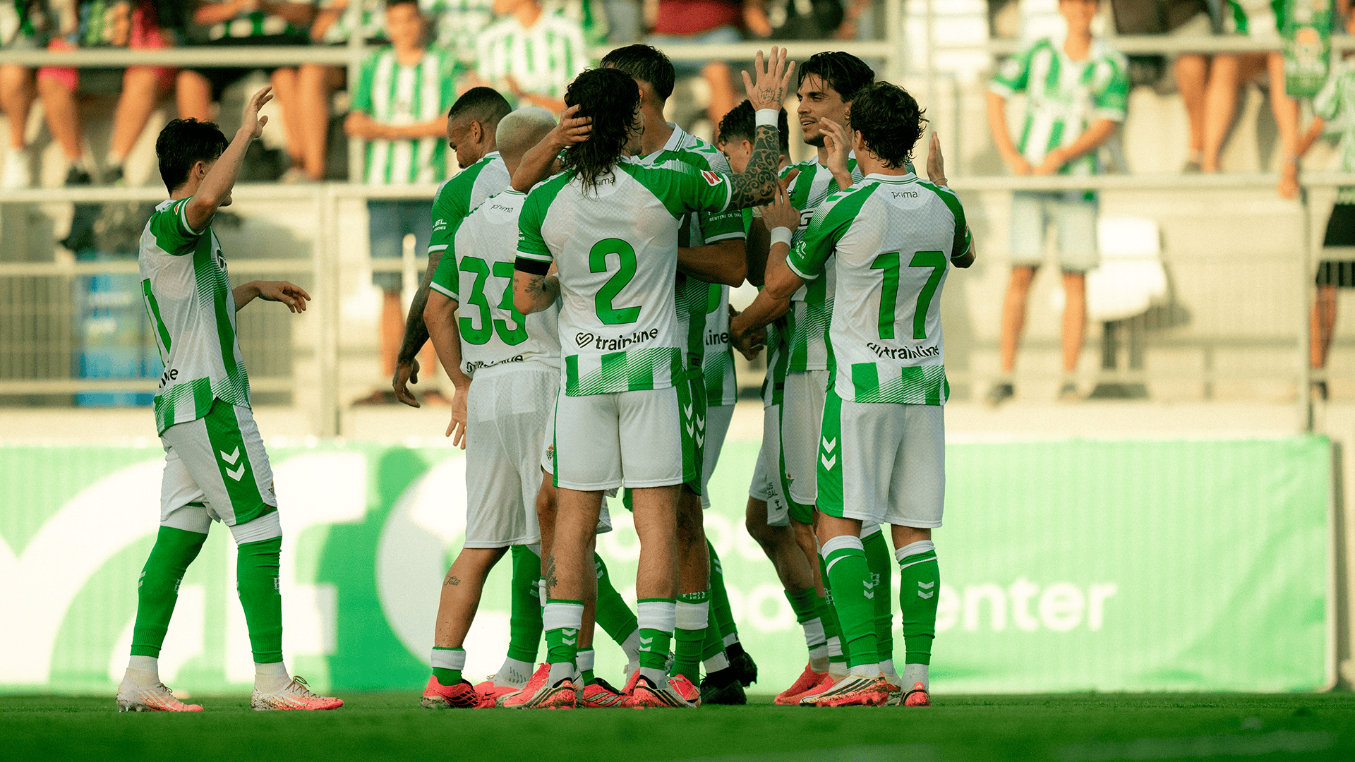 Contundente victoria ante el Olympique de Lyon (4-0) en el Trofeo ‘Ciudad de La Línea’