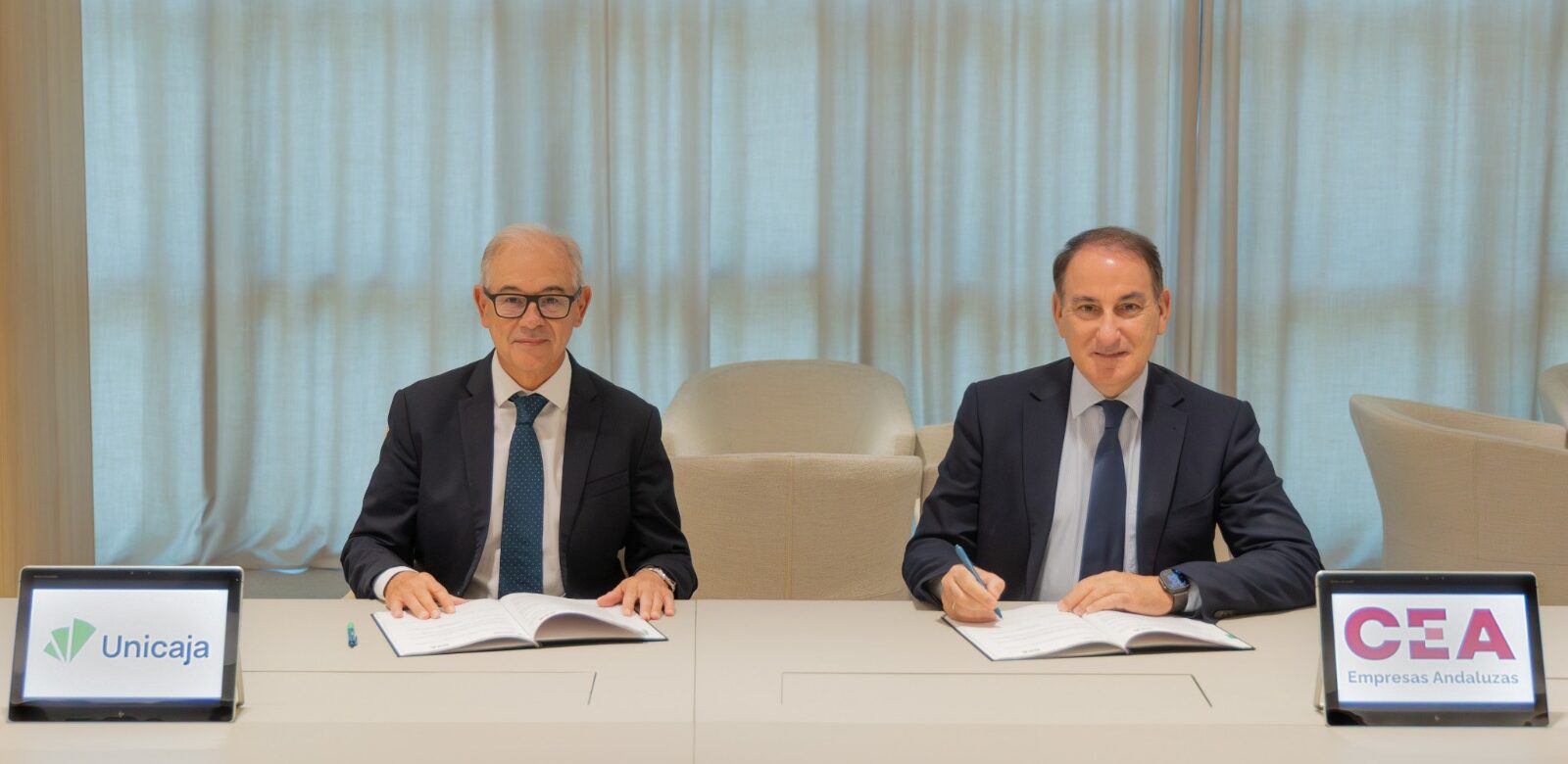 CEA y Unicaja renuevan su alianza para facilitar 1.000 millones de euros en financiación al tejido empresarial andaluz – Confederación de Empresarios de Andalucía