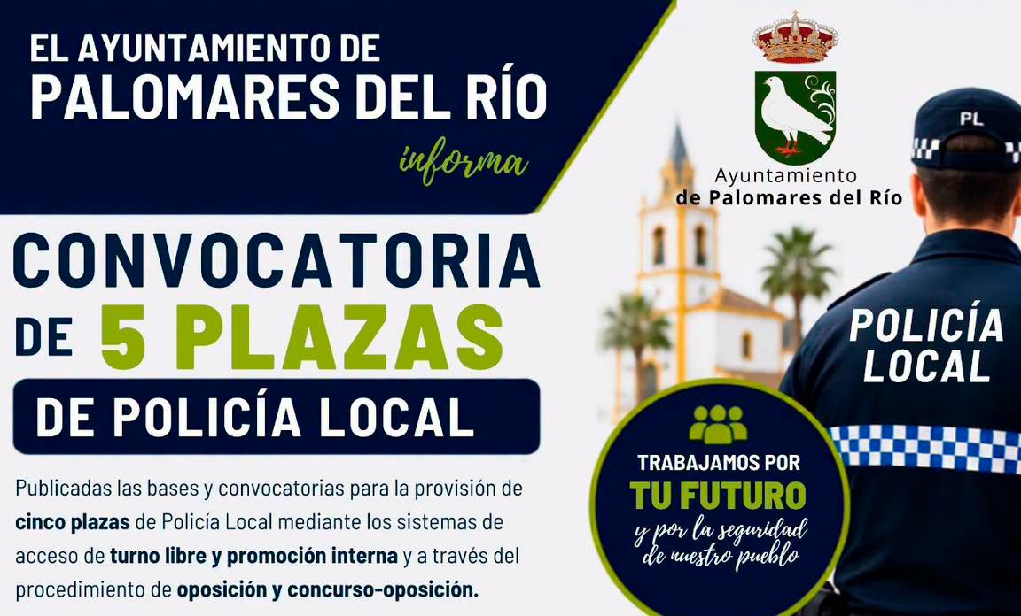 EL AYUNTAMIENTO DE PALOMARES DEL RÍO INFORMA