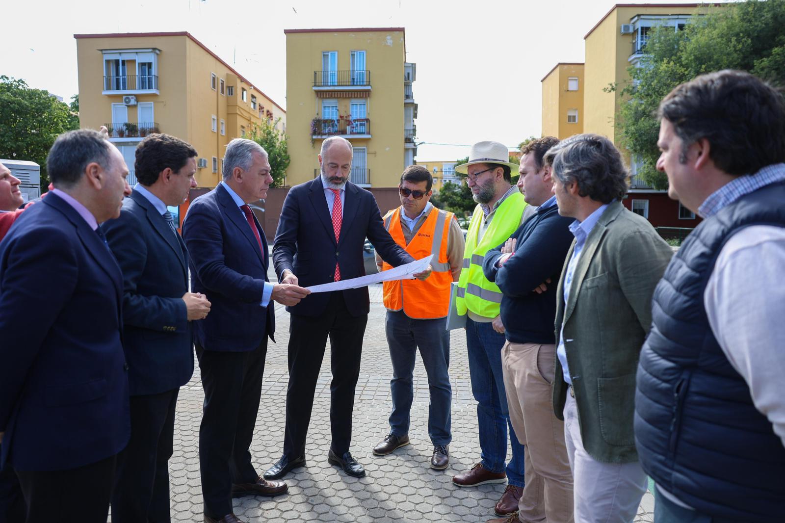 El Gobierno de Sanz culmina la renovación integral del pavimento de la Ronda del Tamarguillo con una inversión total de 2,2 millones