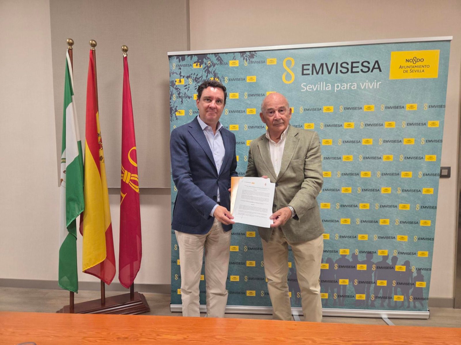 El Ayuntamiento y la Real Fundación Patronato de la Vivienda renuevan su colaboración para seguir impulsando la rehabilitación y el acceso a la vivienda en Sevilla