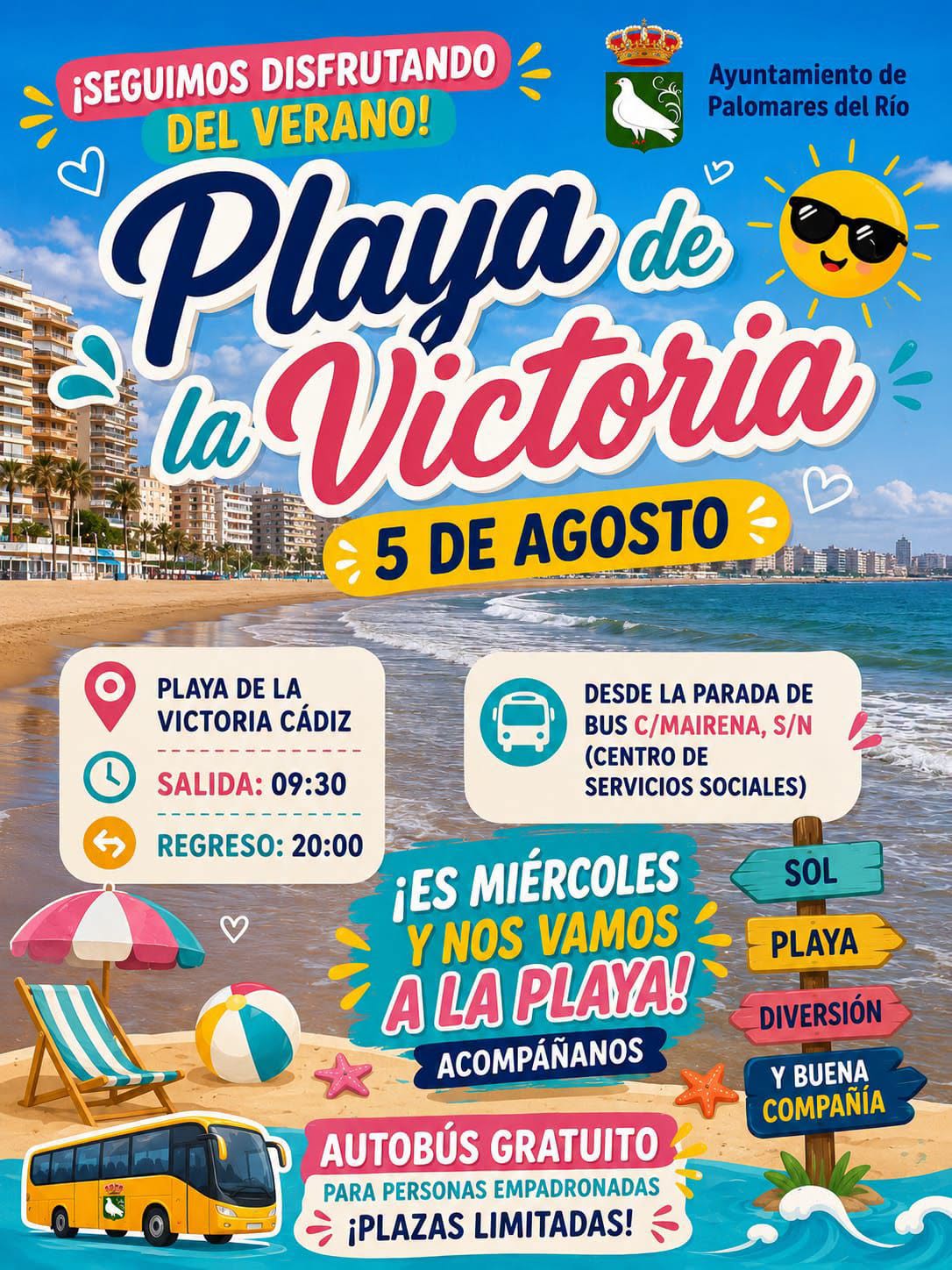 ¡¡NOS VAMOS A LA PLAYA!!