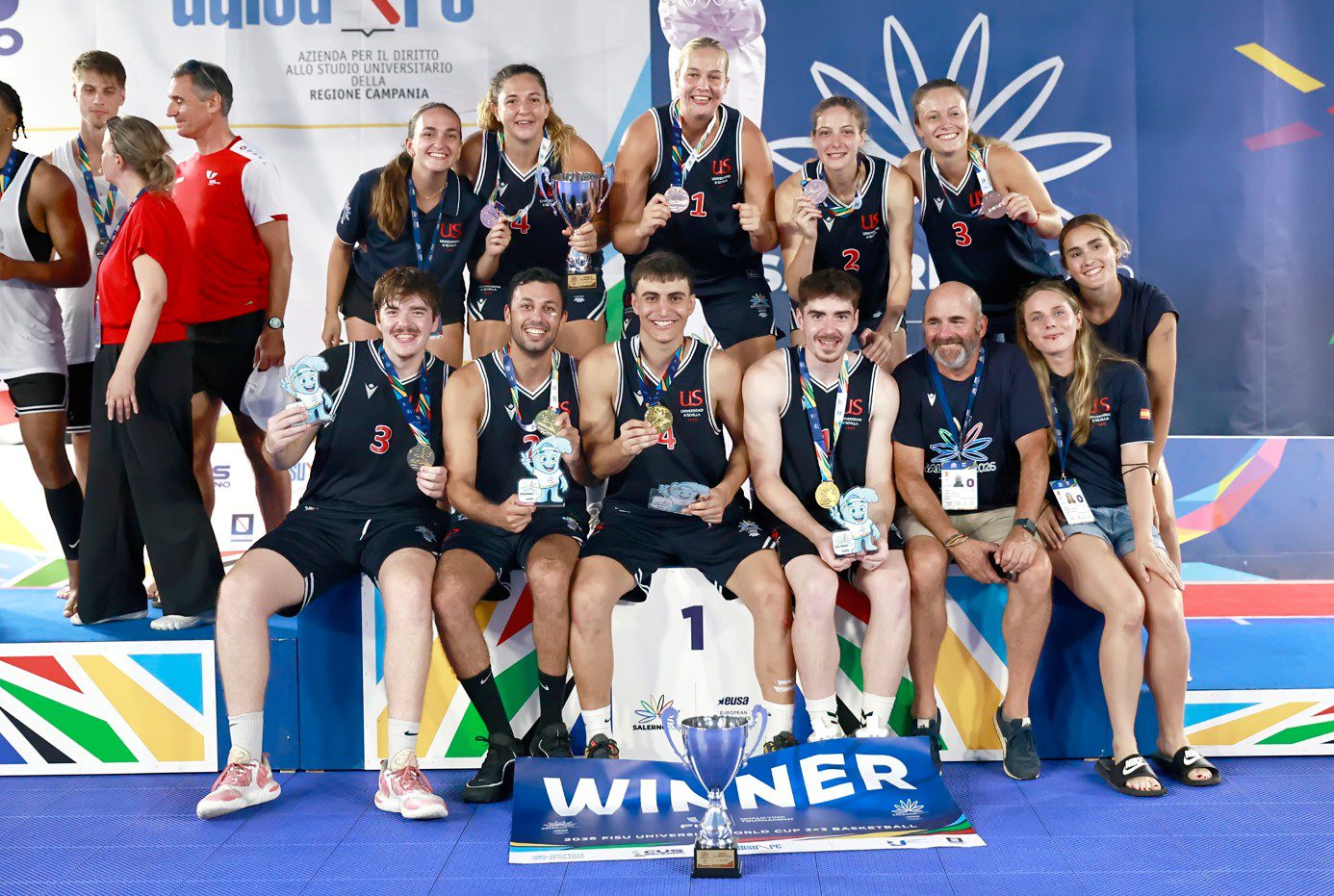 Oro y bronce para los equipos de baloncesto 3×3 en Europa